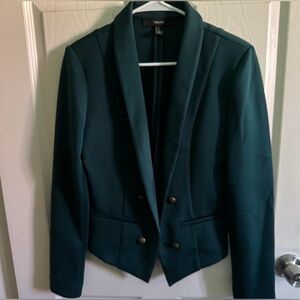 Forever 21 Dark Green Blazer
